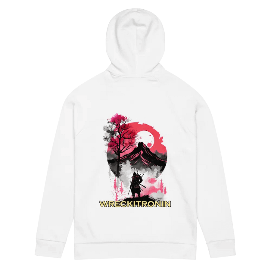 Ronin White pull over hoodie product image (4)