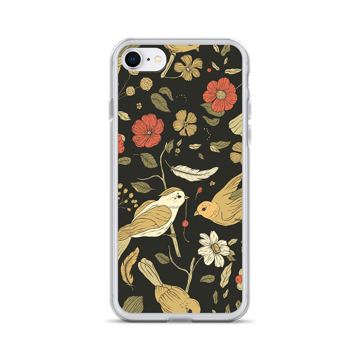 Vintage Birds and Flowers iPhone® Case product image (28)