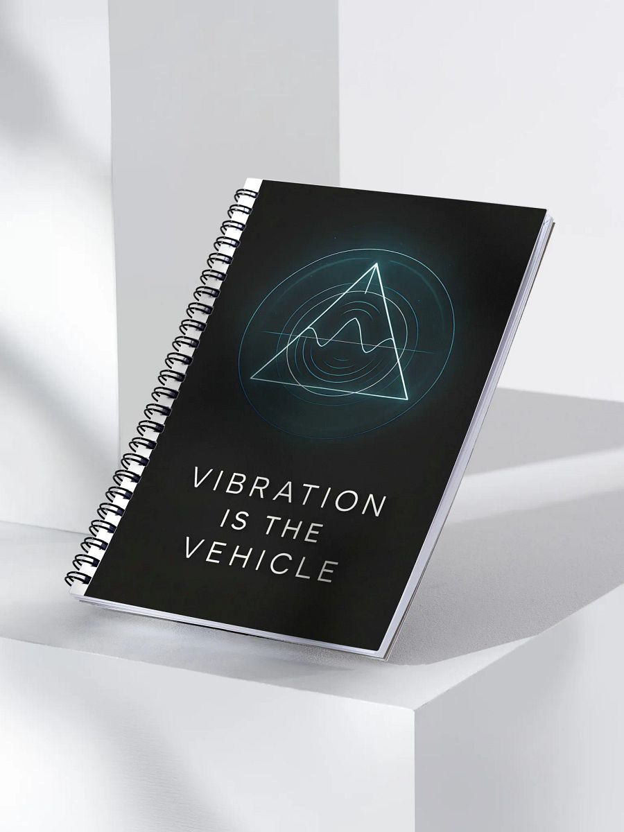 Vibration Is The Vehicle – REIDOS Notebook product image (3)