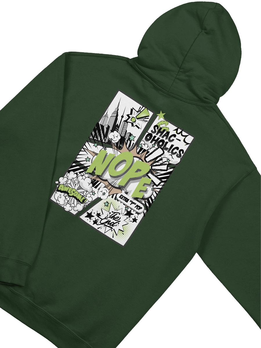 Explosive Green NoPe Shac-oholics Hoodie product image (4)
