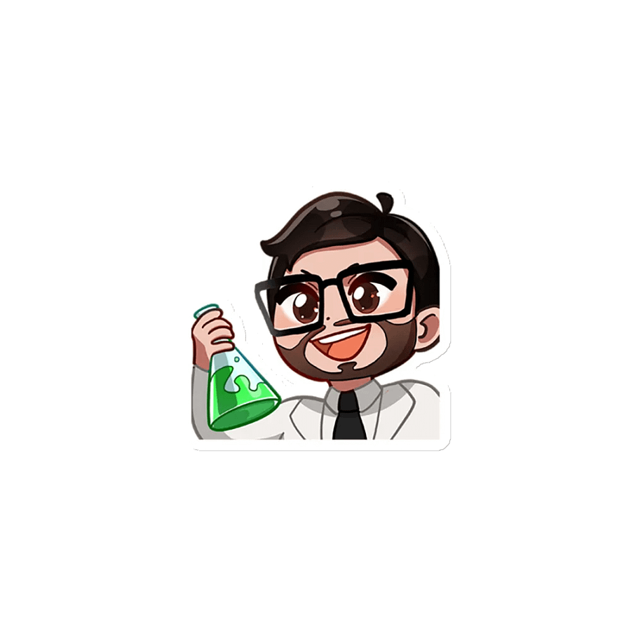 spectrumbranch Science Emote Magnet product image (1)