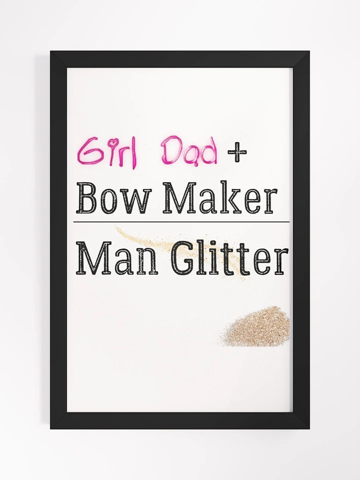 Girl Dad Poster Light Font product image (1)