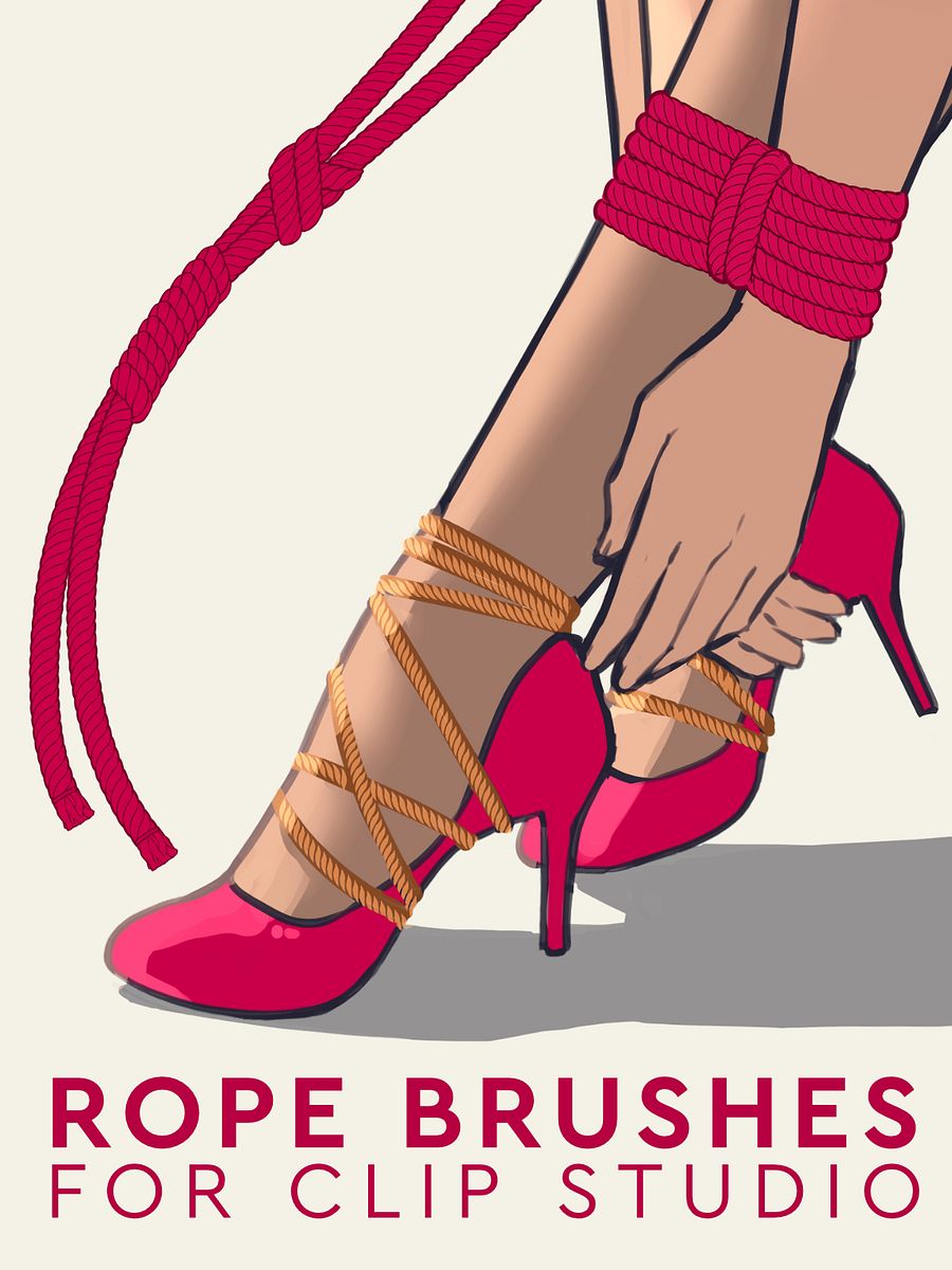 Soushiyo's Rope Brushes for Clip Studio product image (1)