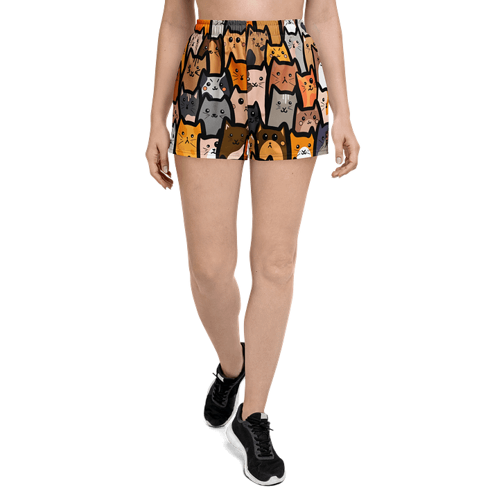 "Cats" Unisex Athletic Shorts product image (1)