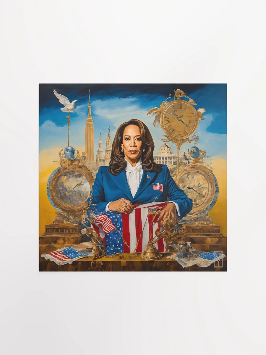 Poster A Presidential Candidacy in a Surreal World product image (1)