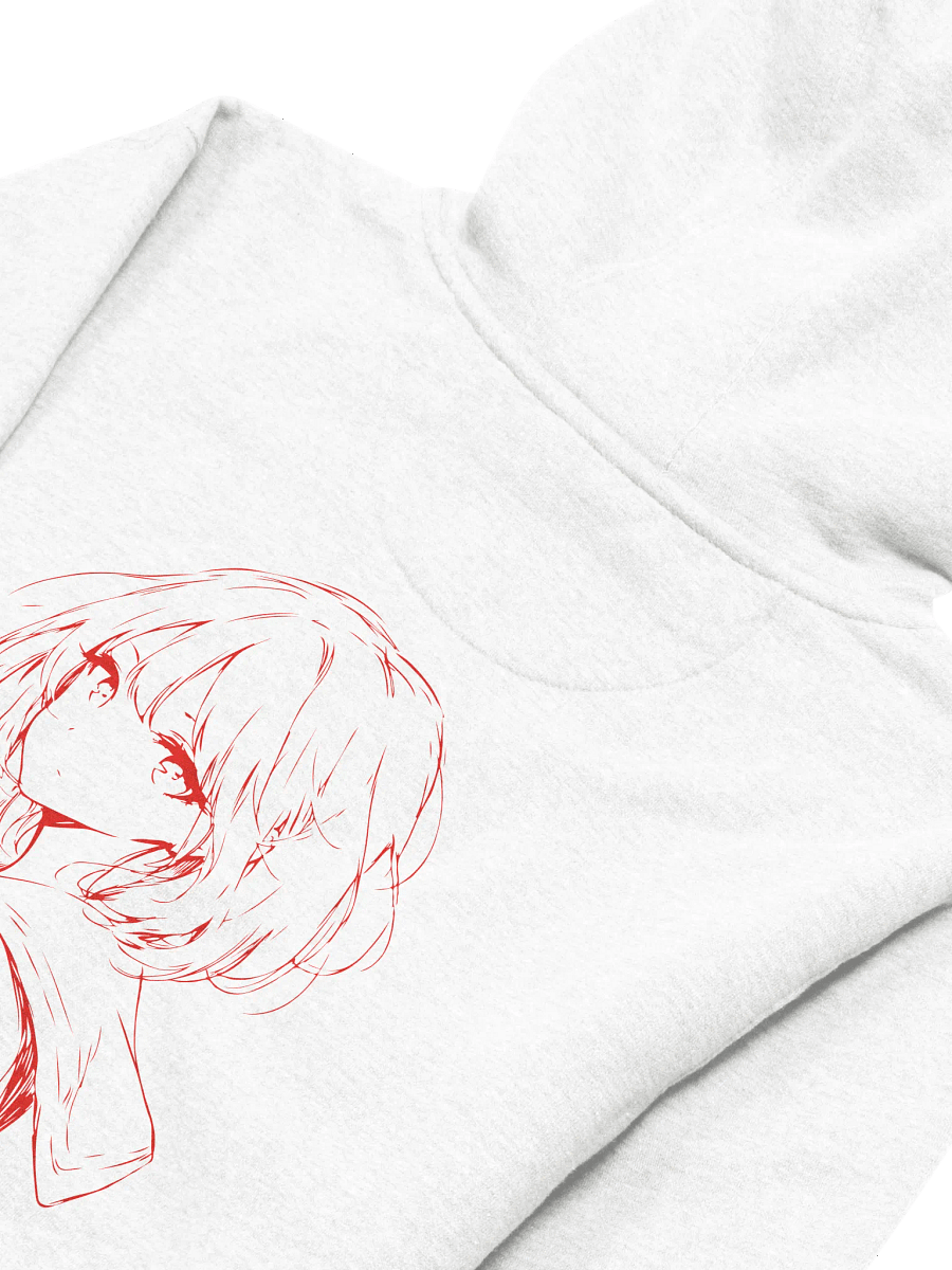 Minimalistic Anime Back Printed Hoodie product image (4)