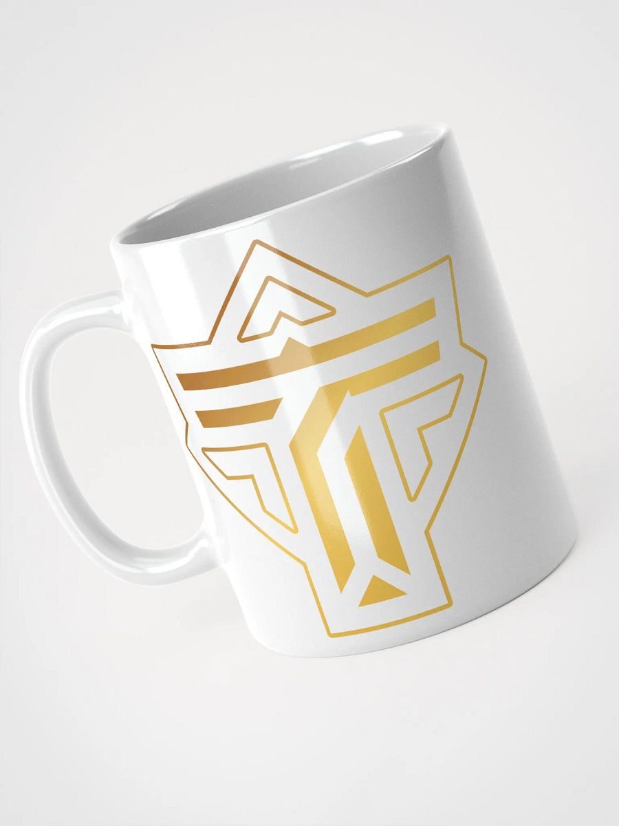 White Mug w/ Gold Insignia product image (6)