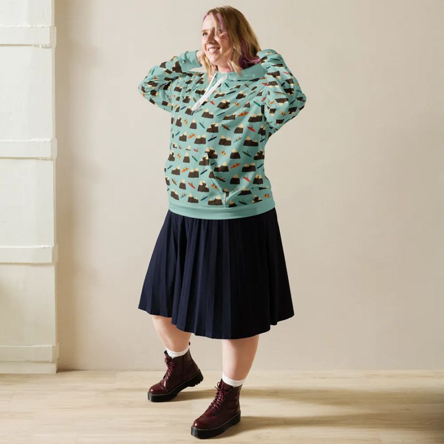 Paddling Peaks - All Over Hoodie product image (7)
