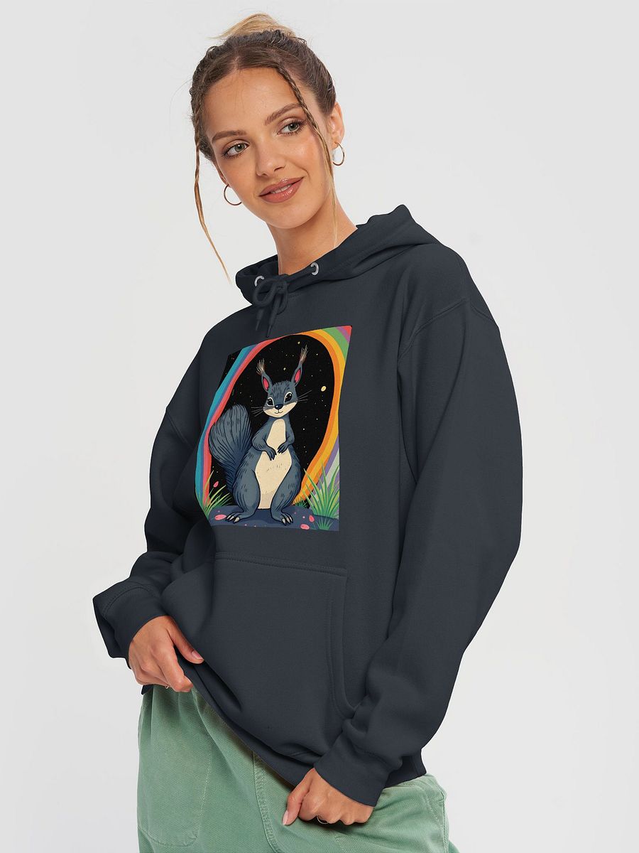 Rainbow Squirrel Unisex Hoodie product image (3)