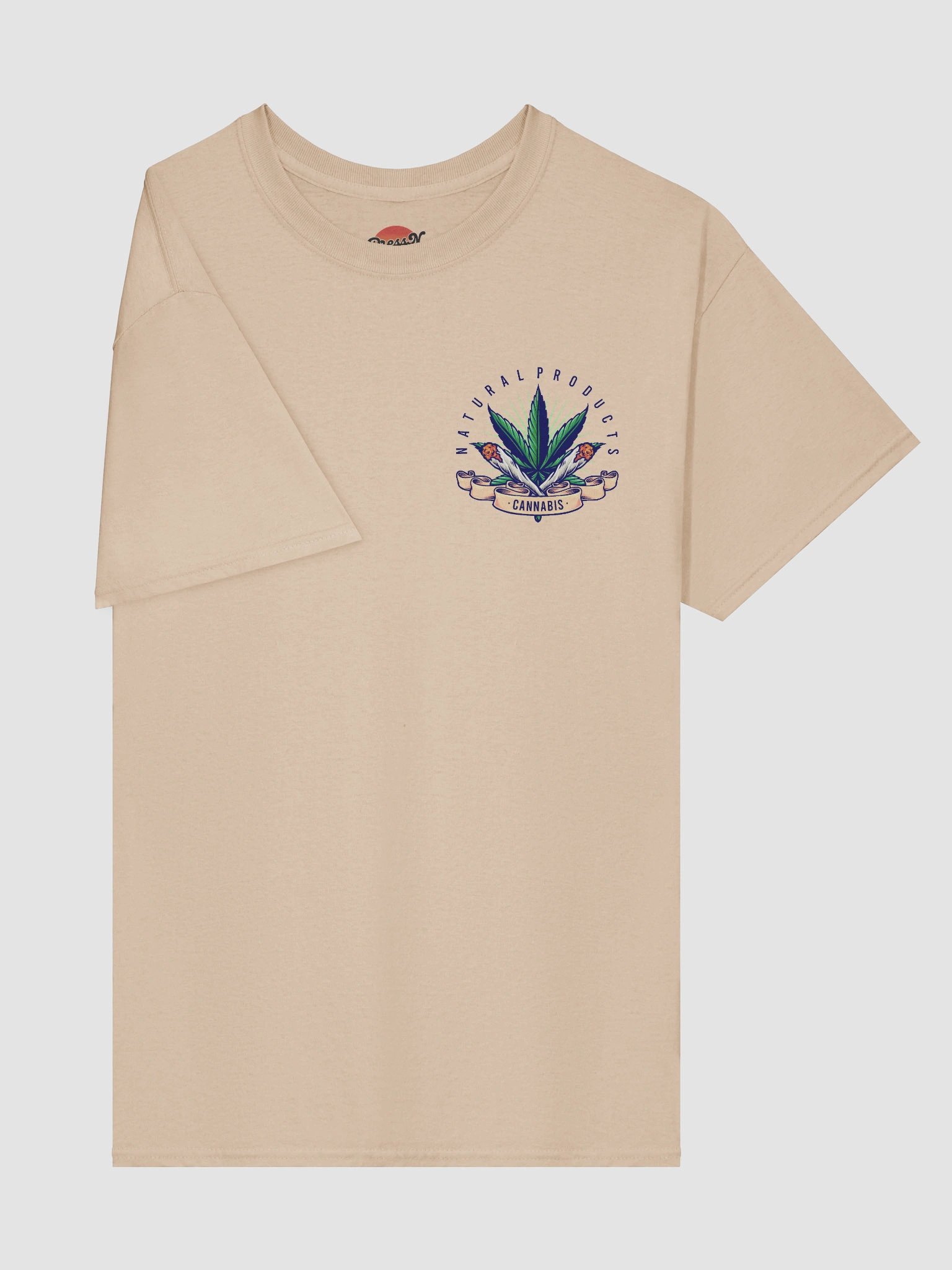 Natural Leaf Cannabis T-Shirt product image (38)