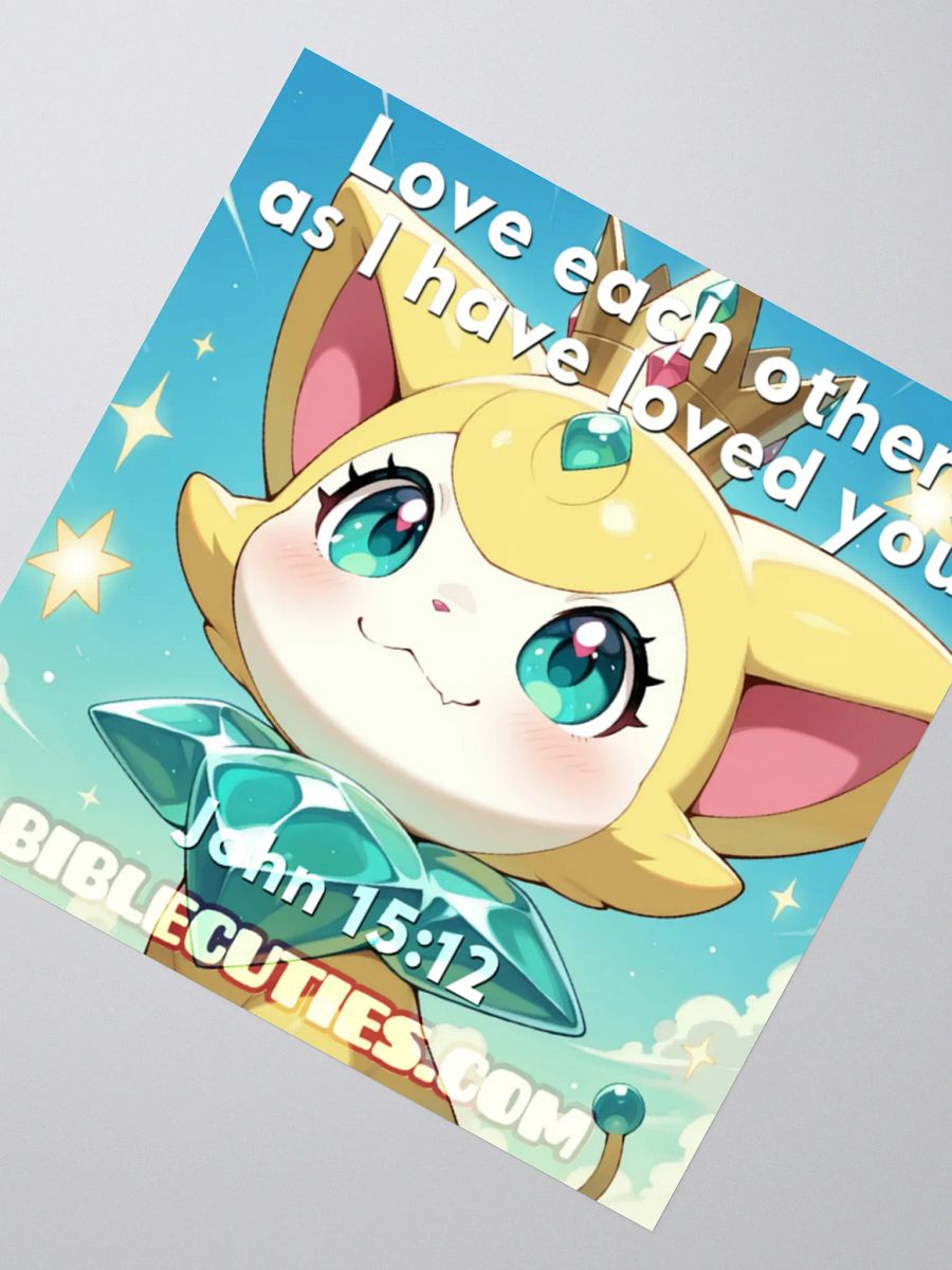Bible Cuties Samson - Love each other as I have loved you - John 15:12 product image (5)