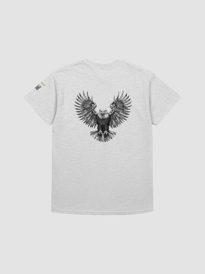 Bald eagle with feathers made from dollar bills product image (1)