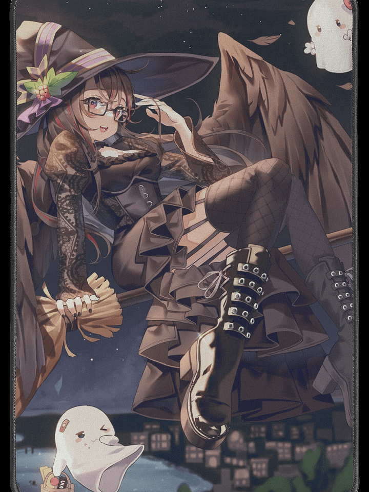Halloween Broom Ride DeskMat product image (1)