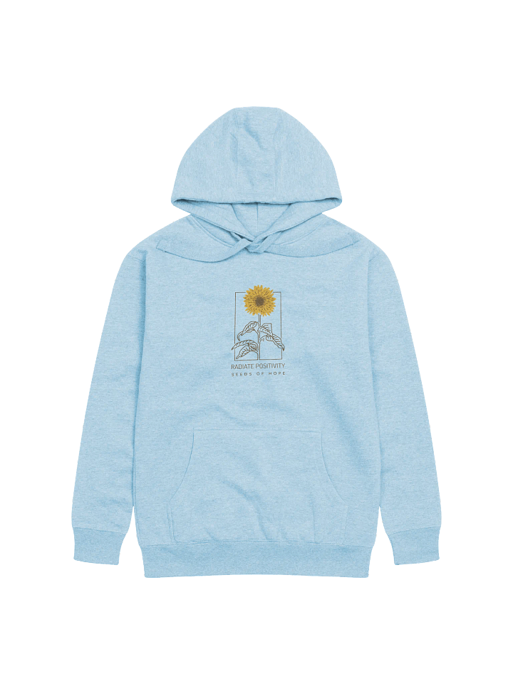 Radiant Sunflower Positivity Hoodie product image (1)
