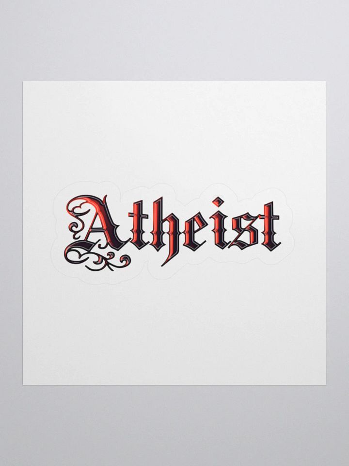 Atheist Sticker product image (3)