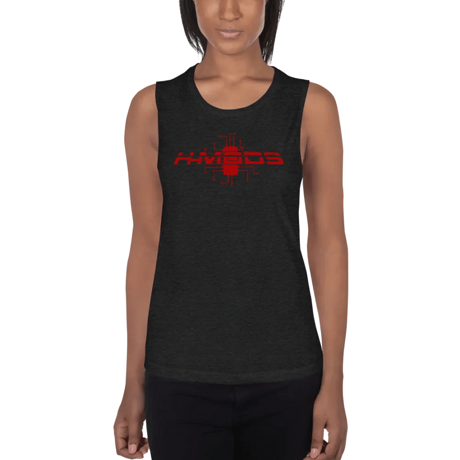 H-Mods Attack logo ladies tank product image (1)