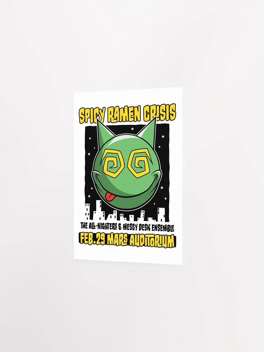 Spicy Ramen Crisis Poster – The Ultimate College Band Print! product image (15)