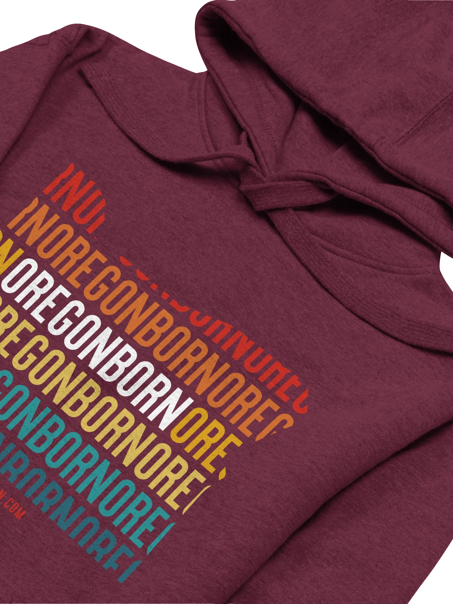 OregonBorn Vintage Sunset Hoodie product image (2)