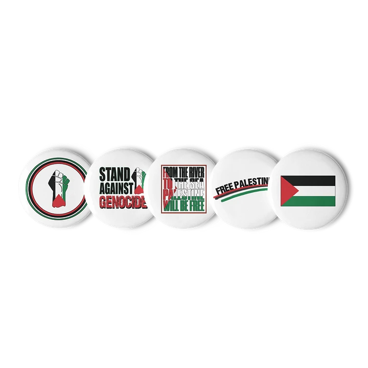 Palestine - Set of Pin Buttons product image (1)