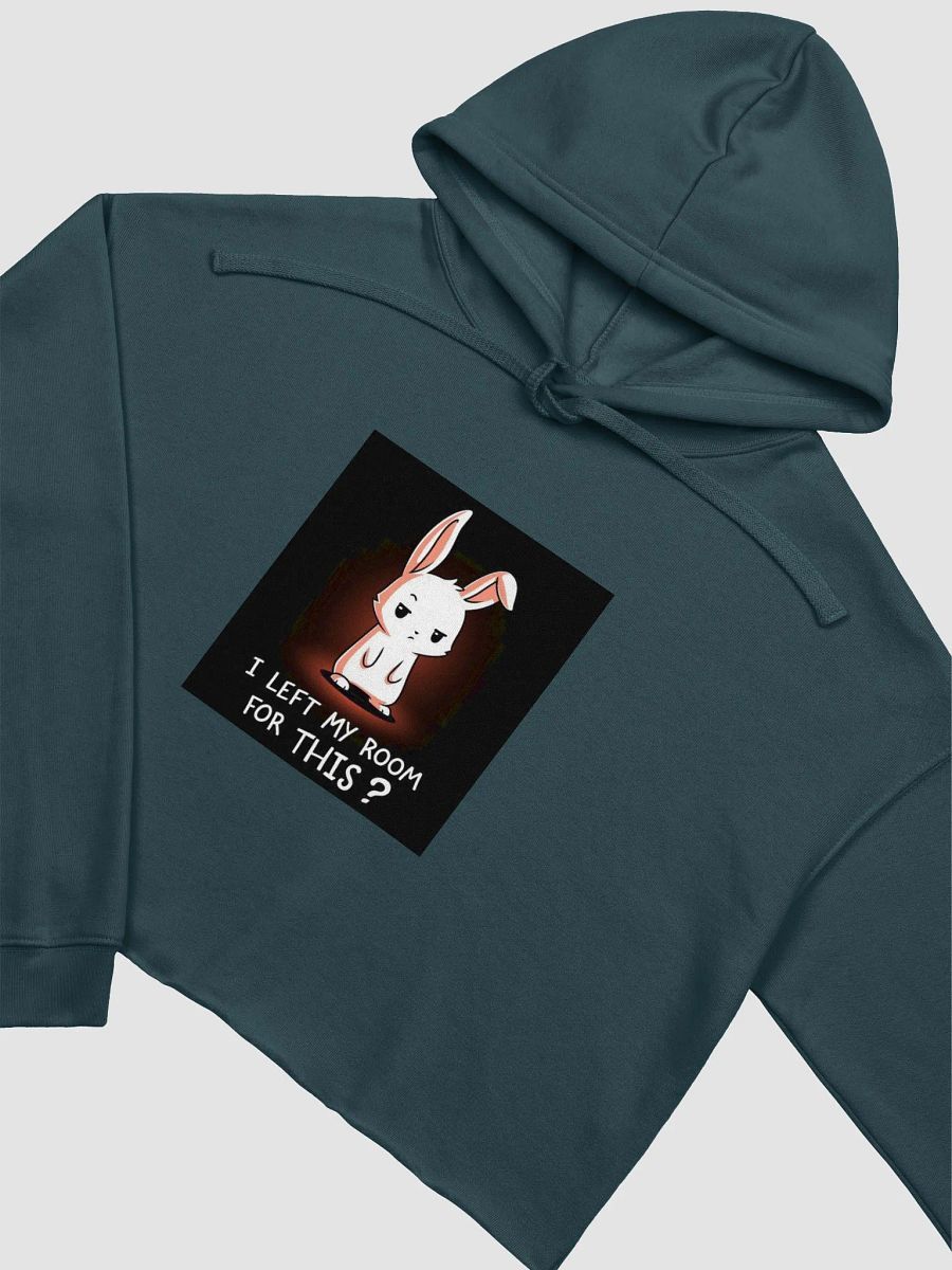 Unimpressed Bunny Crop Hoodie product image (25)