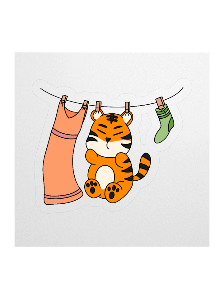"Hanging in There" Sticker product image (1)