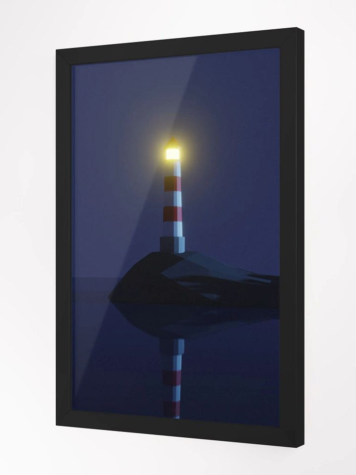 LowPloy Lighthouse Print product image (3)