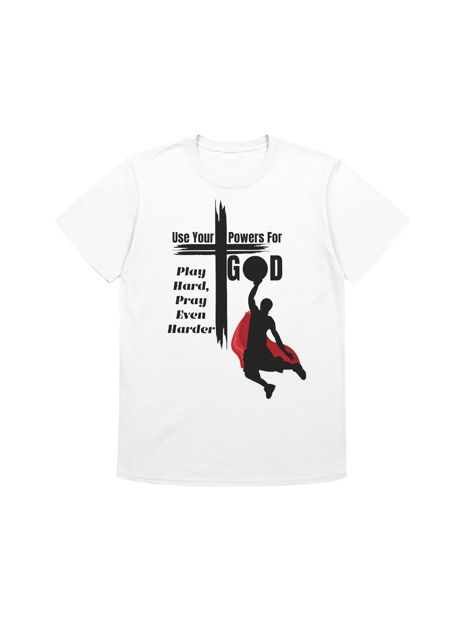 Use your powers for God - Marvel at His Goodness, Christian Superhero T-Shirt product image (1)