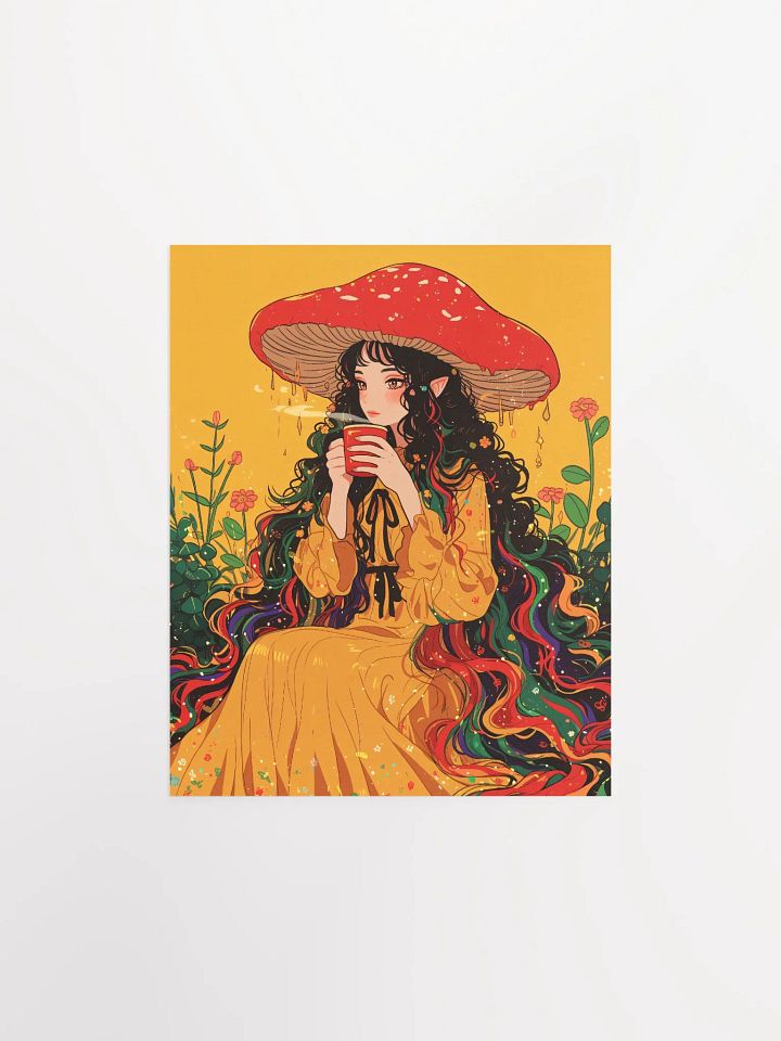 Toadstool Fae on Matte Paper Poster product image (2)