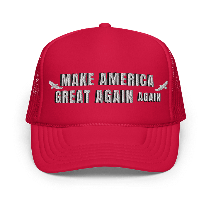 Maga trucker cap embroidered, Make America Great again with eagles product image (1)