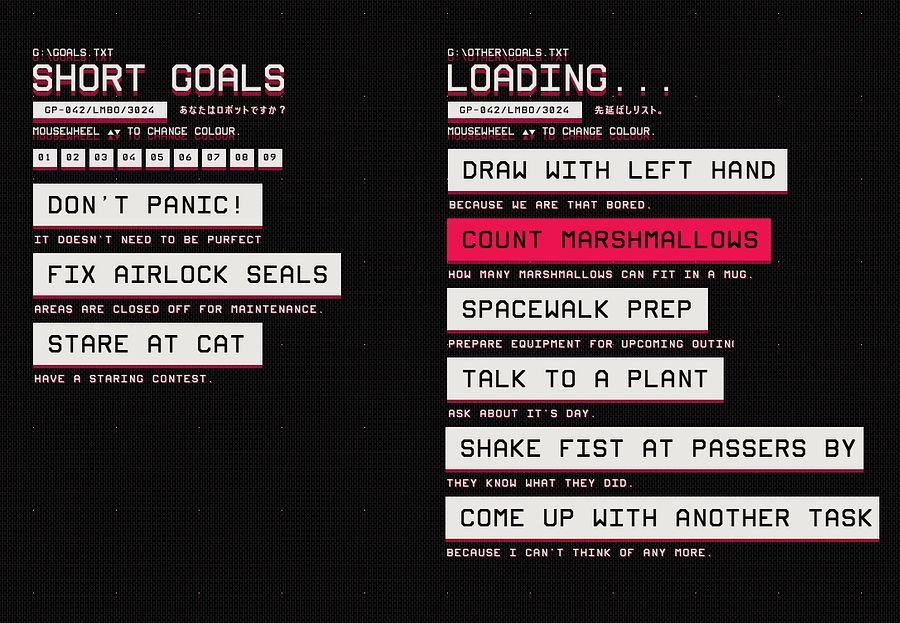 Grim Tasks : Rainmeter skin product image (2)