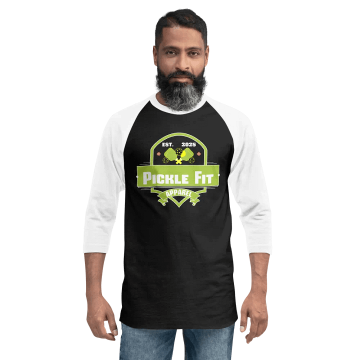 Pickle Fit Paddles Logo Raglan Tee product image (6)