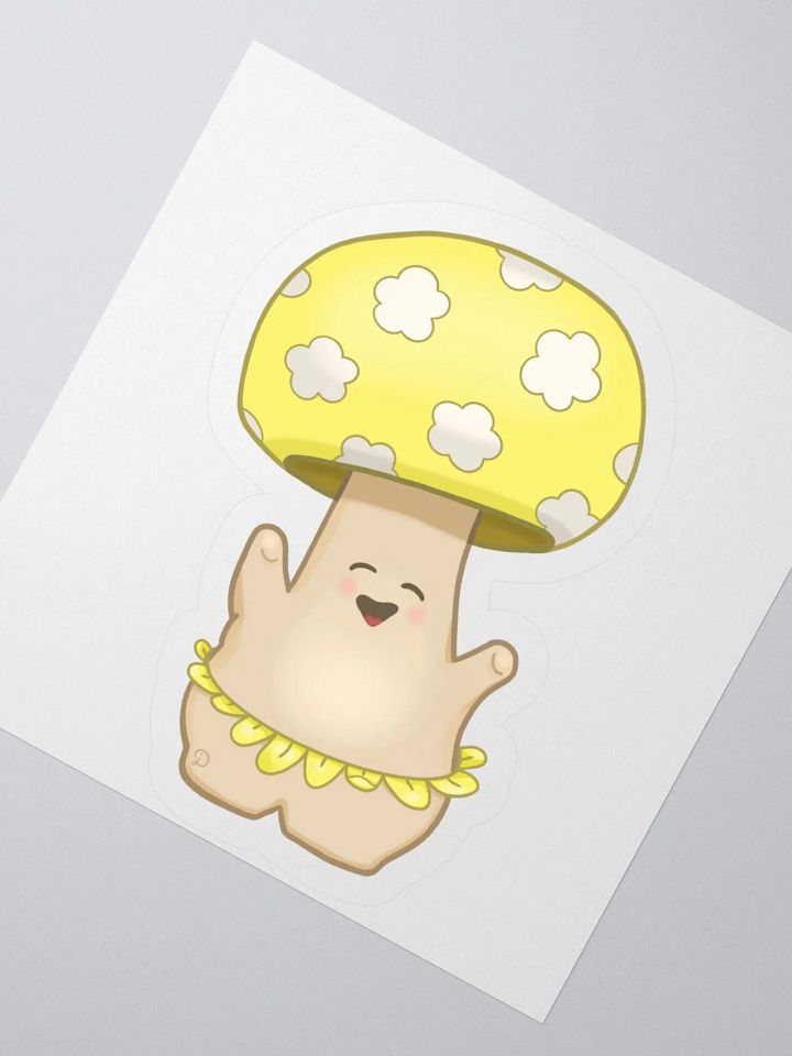 Groovy the Mushy Kiss Cut Stickers product image (1)