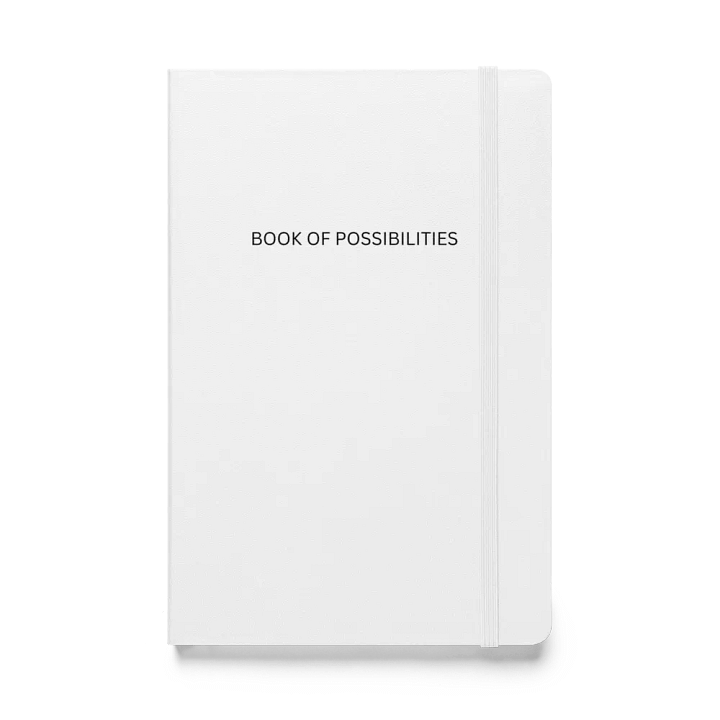 Classy Minimalist Notebook "Book of Possibilities" product image (1)