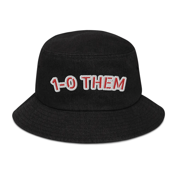 1-0 THEM EMBROIDERED BUCKET HAT product image (1)