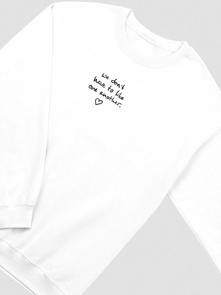 ONE ANOTHER (black) embroidered crewneck product image (1)