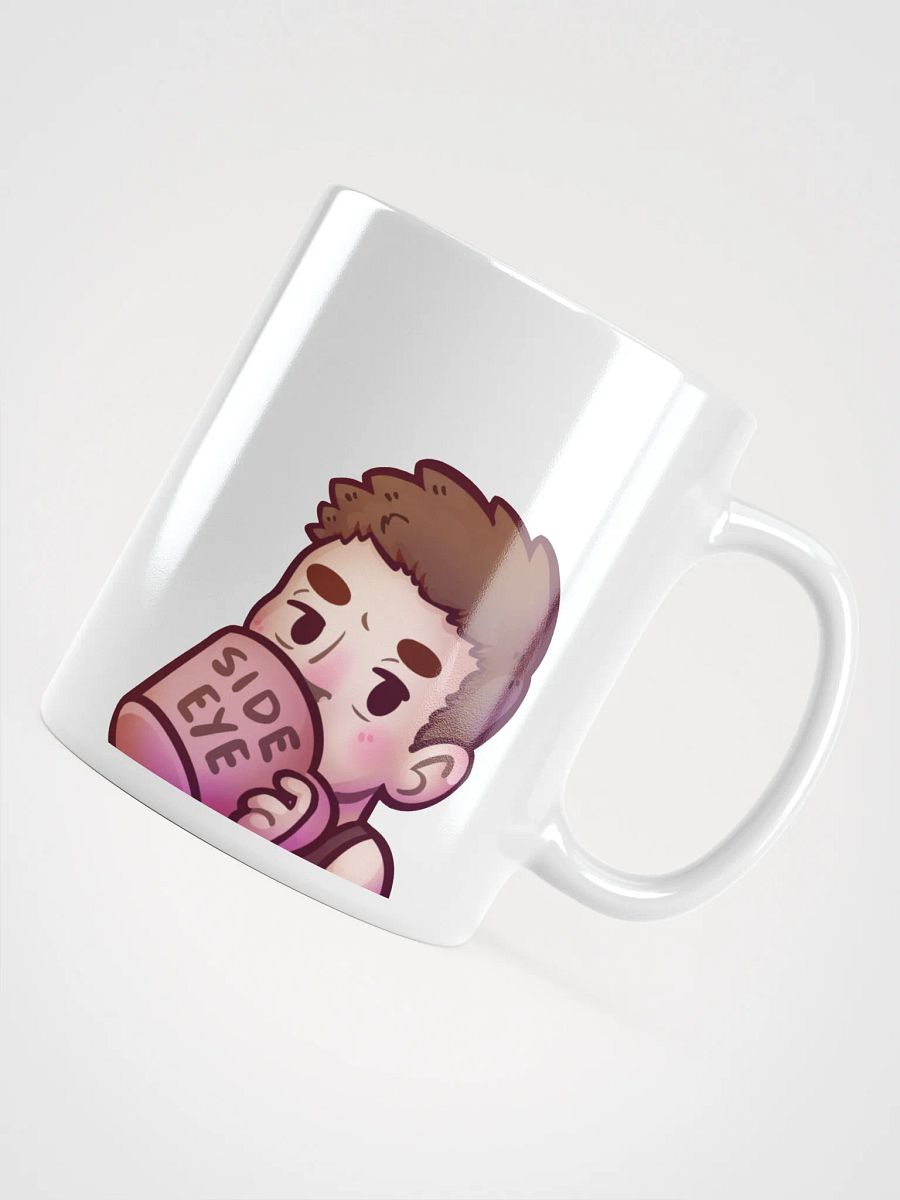 JeffBrutlag Side-Eye Mug (White) product image (7)