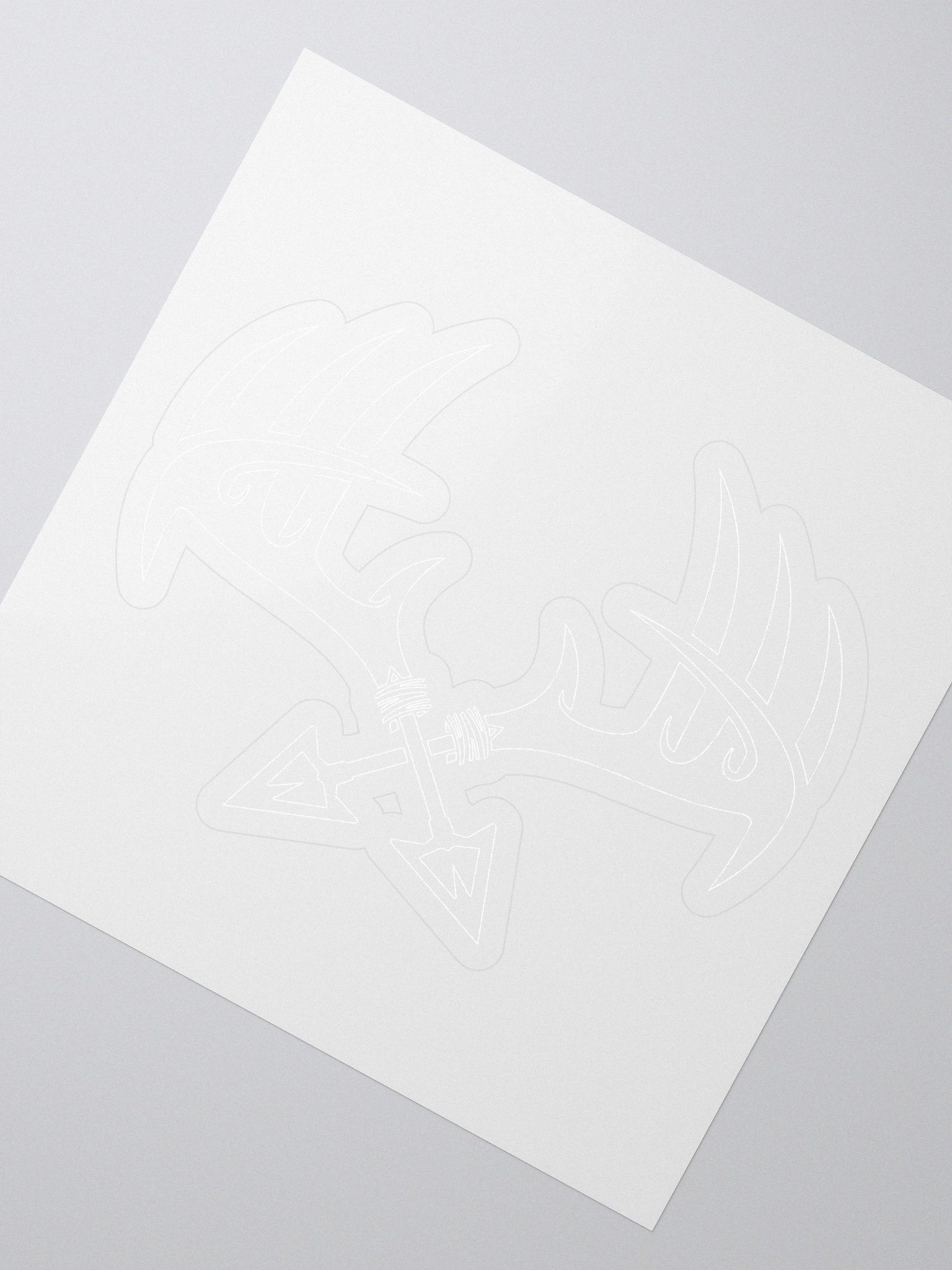 The Everyday Bow Hunter Logo Sticker product image (2)