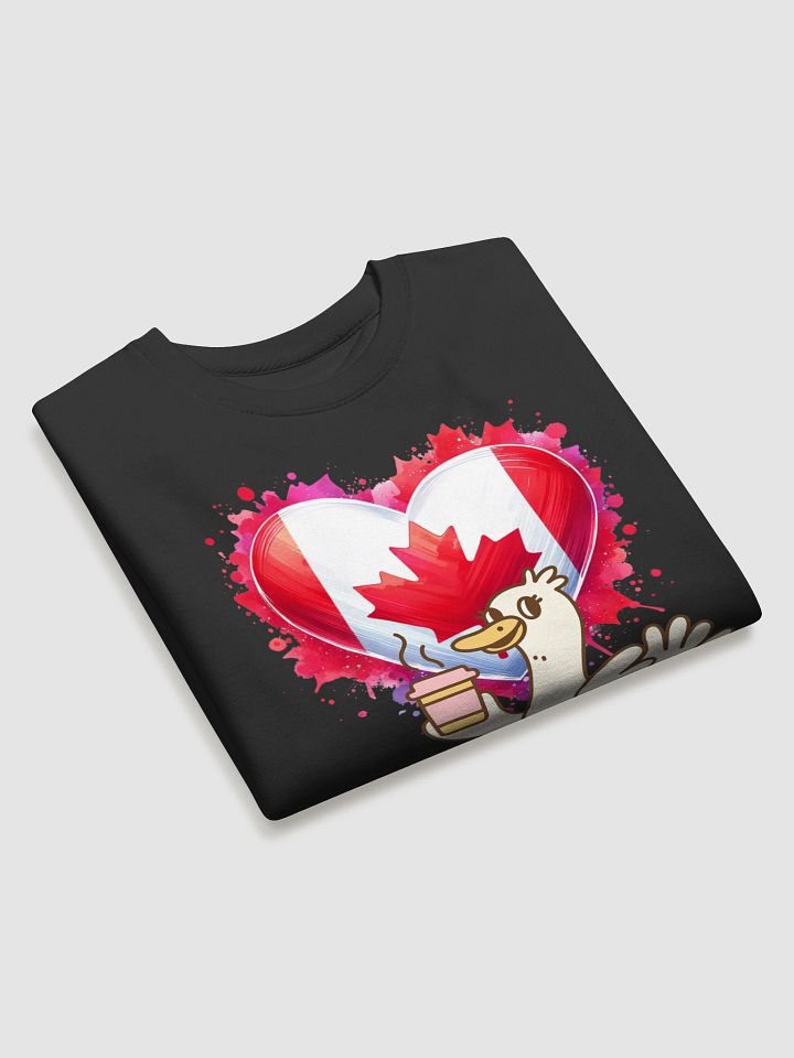 Canadian Vibes Cartoon Bird Sweatshirt product image (2)