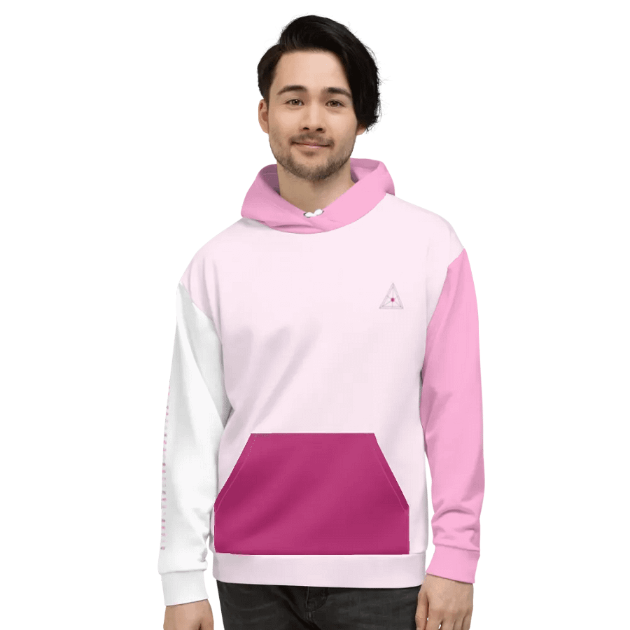 delightful safety pink hoodie product image (9)
