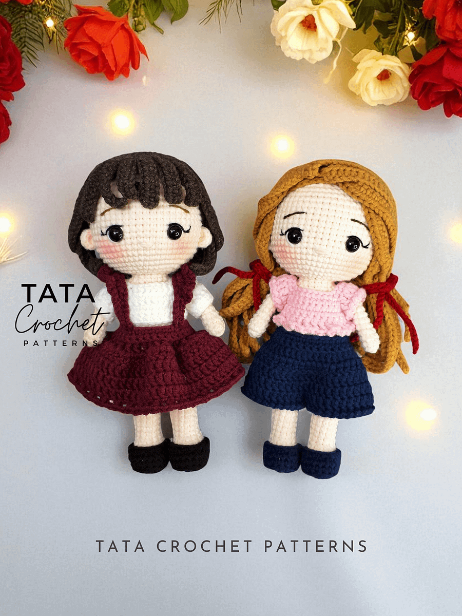 PDF -♡- Doll Dress Up & Transformation -♡- Version 1 -♡- Amigurumi Doll Crochet Pattern product image (6)