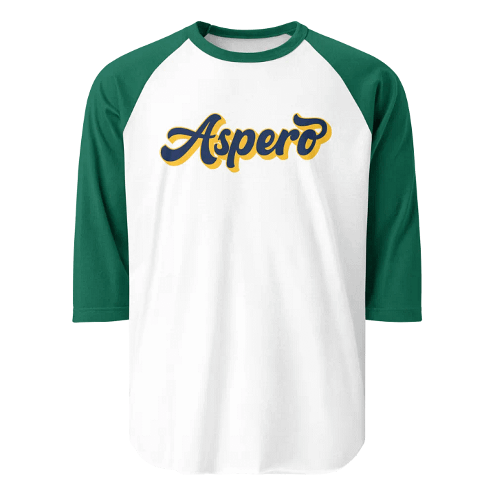 Aspero Script Raglan Tee product image (1)