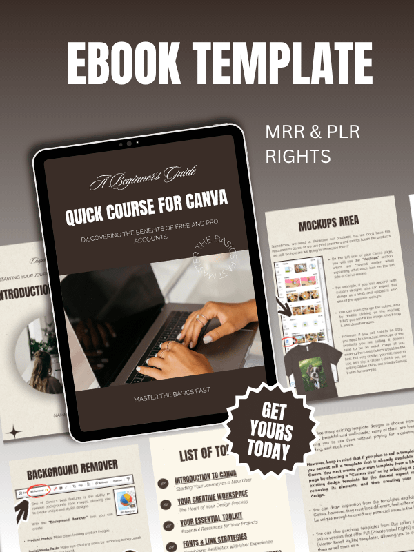 MRR/PLR Crash Course for Canva product image (1)