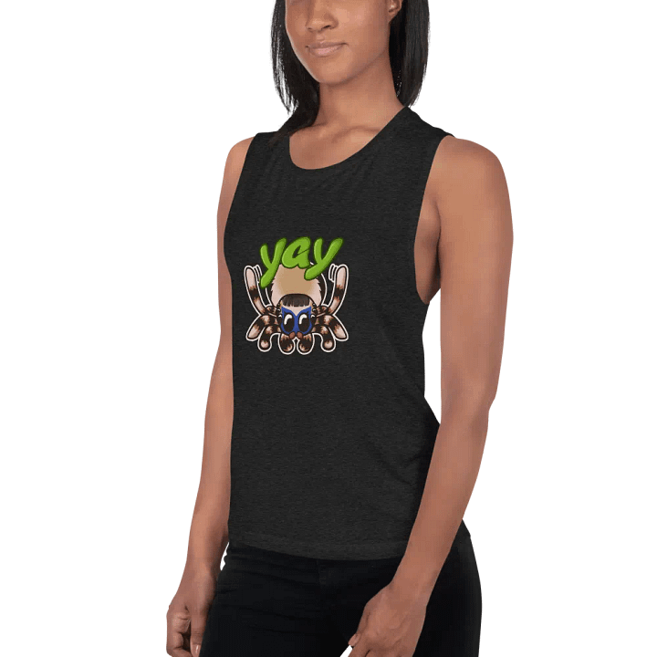 Charlotte, the Peacock Spider women's tank top product image (2)