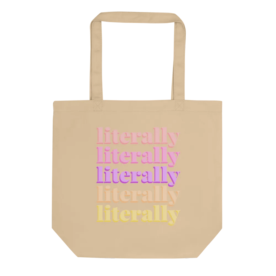 Literally Canvas Tote - Multi product image (1)