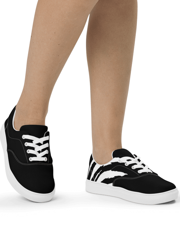 Zapatos de lona para mujer edición TryTiger garra blanca product image (1)