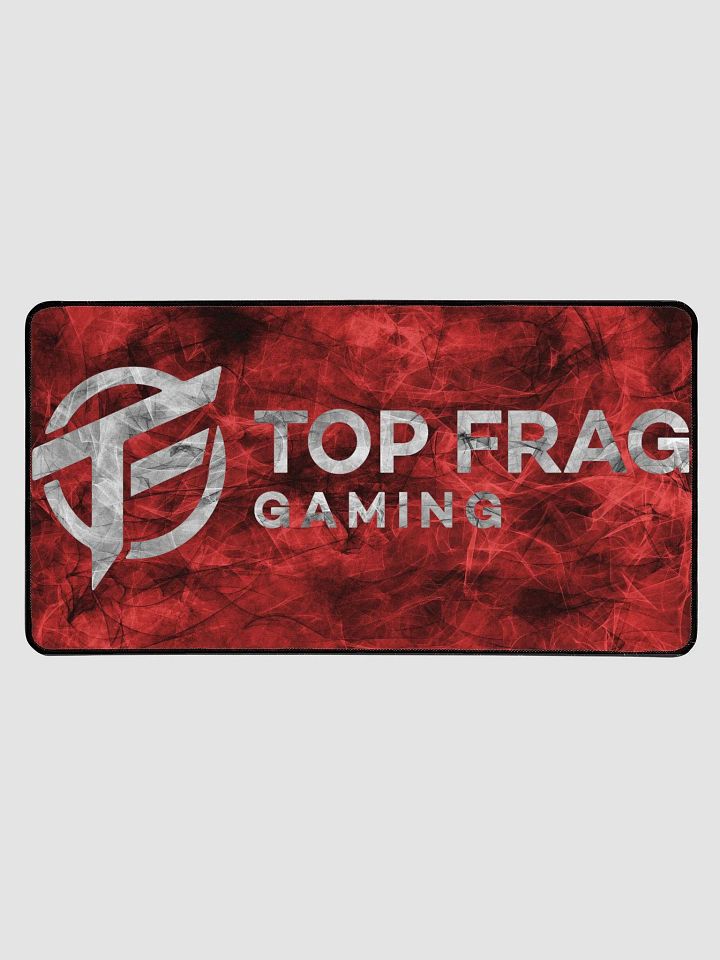 TopFrag™ Red Spiral Logo Desk Mat 15.5" x 31.5" product image (1)