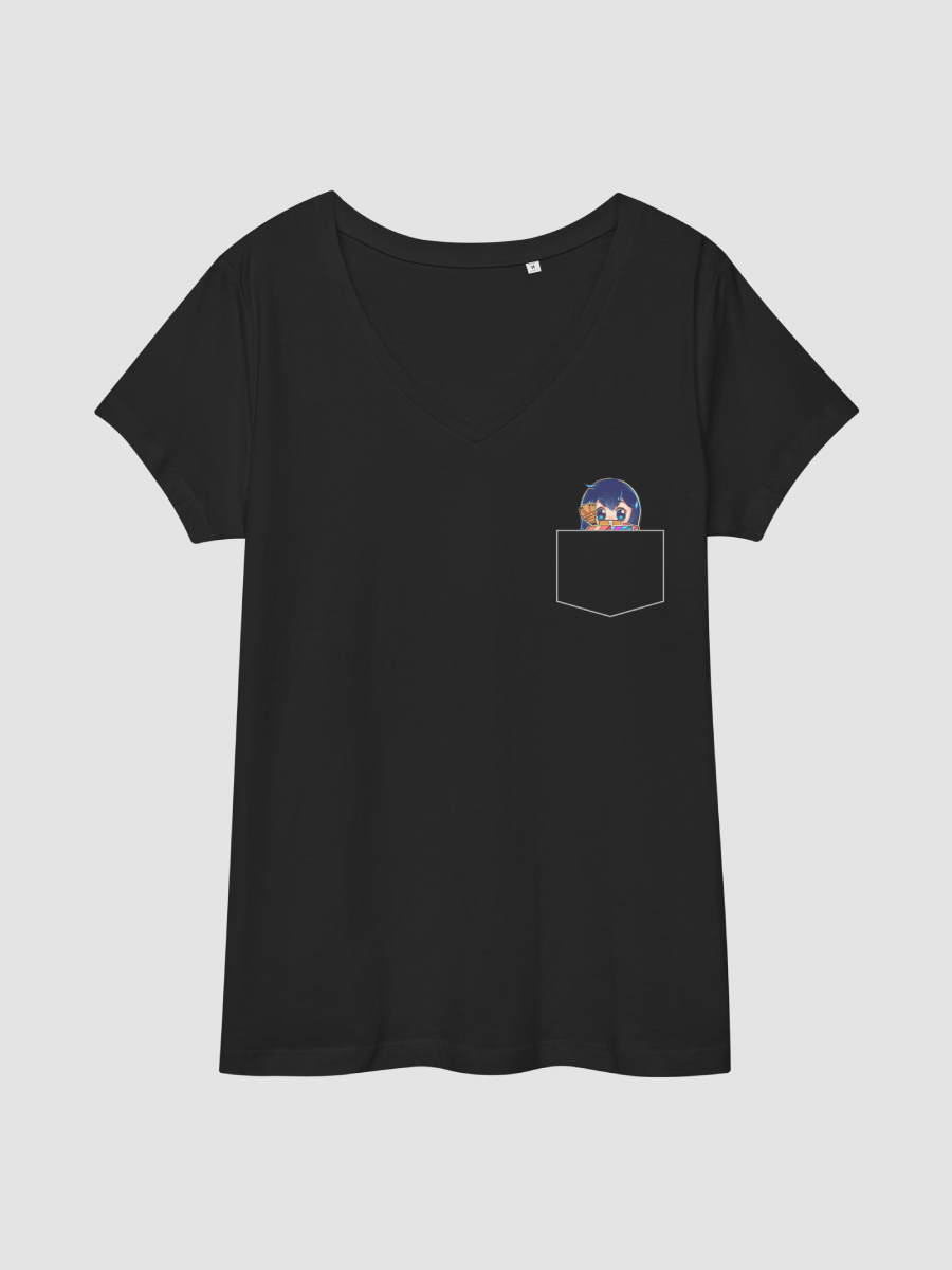 (Fake) Pocket Hoarding - Women's Fitted V-neck T-Shirt product image (1)