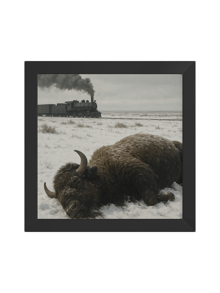 Poster Encadré – Le Massacre de Wounded Knee product image (1)