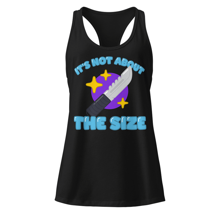 It's Not About the Size Women's Tank product image (1)