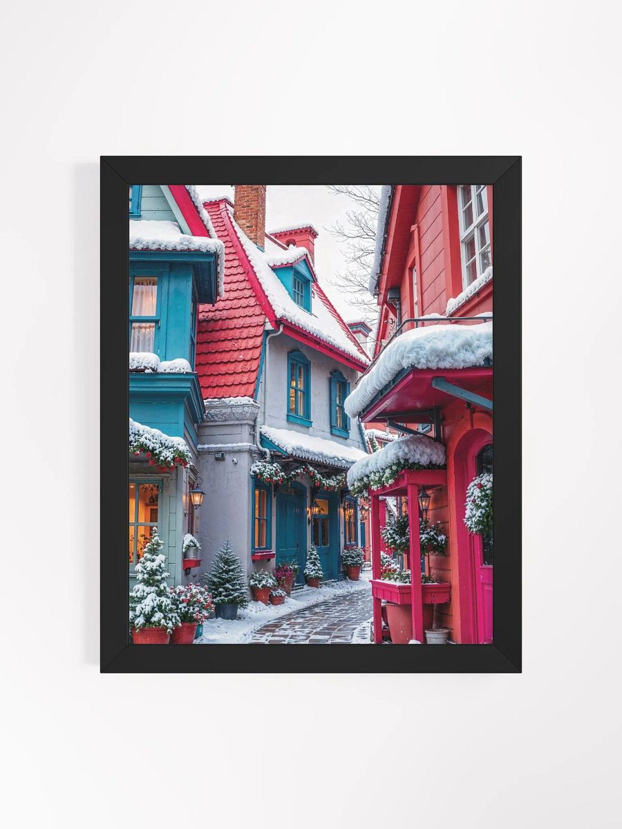 Winter Street Framed Print product image (24)